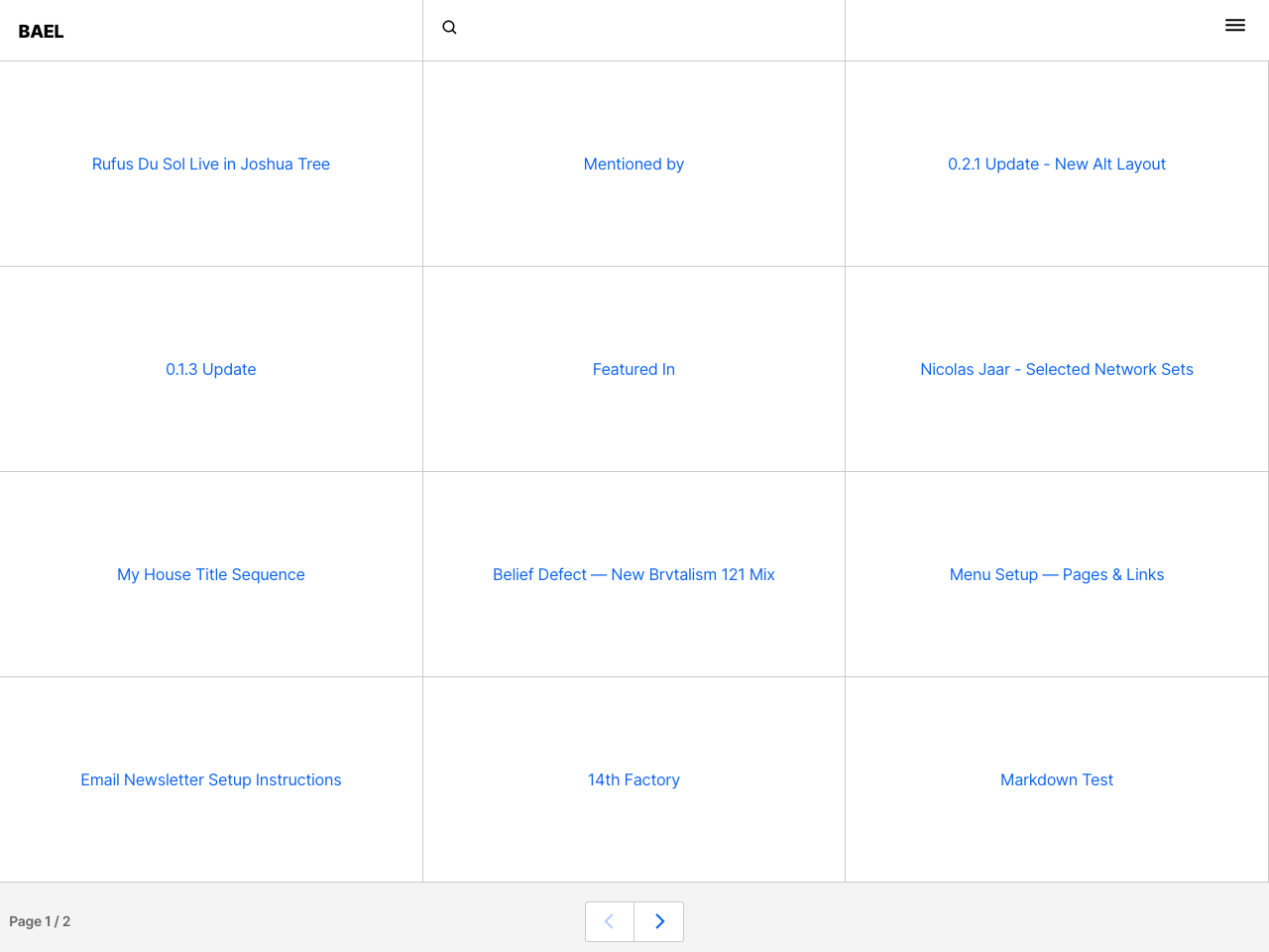 Bael Theme screenshot
