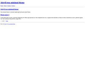 True Minimal screenshot