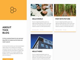 Flotiq Gatsby Blog 2 – Modern screenshot